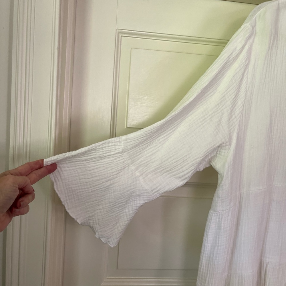 Kuktus White Gauze Dress - XXL - Picture 4 of 5